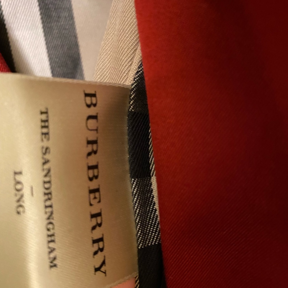 Burberry Heritage Sandringham Trench Coat, Parade Red, Long - Picture 7 of 13